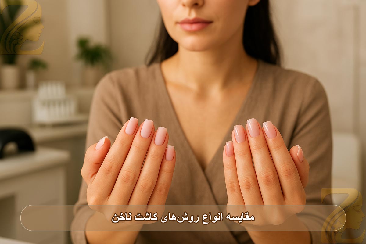 مقایسه ۵ روش برتر کاشت ناخن برای دستانی خاص‌تر