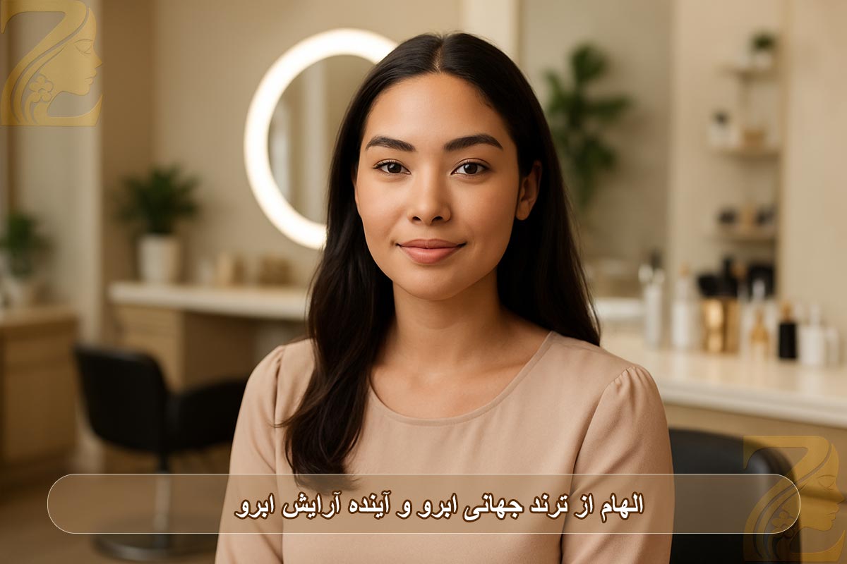 الهام از ترند جهانی ابرو و آینده آرایش ابرو