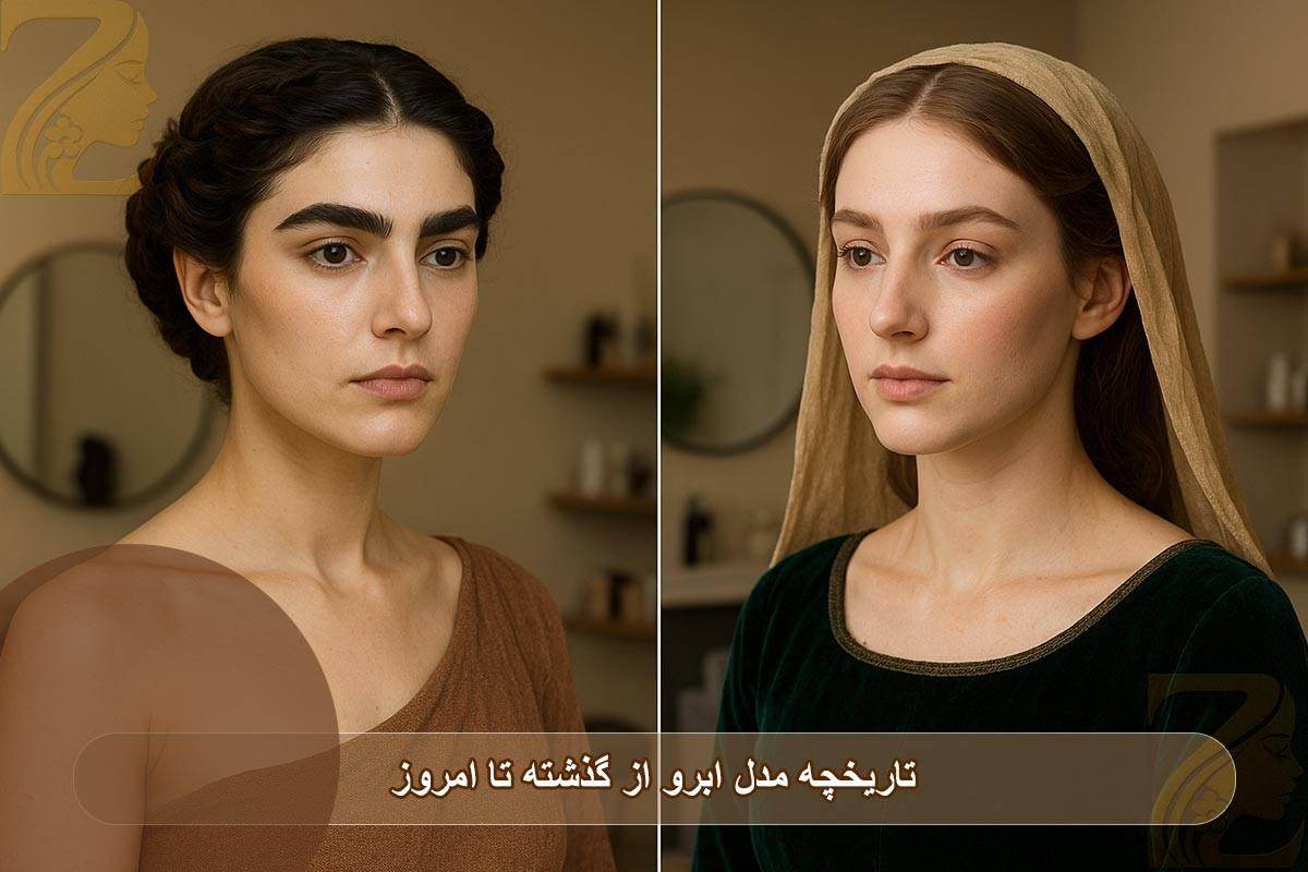 تاریخچه مدل ابرو: از گذشته تا امروز – کشف تحولات شگفت‌انگیز