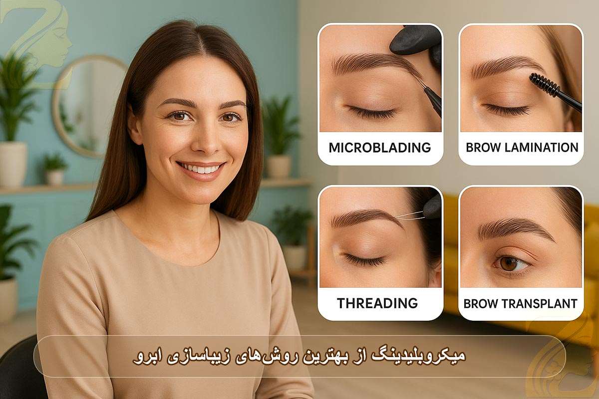 انتخاب بهترین روش برای زیباسازی ابرو