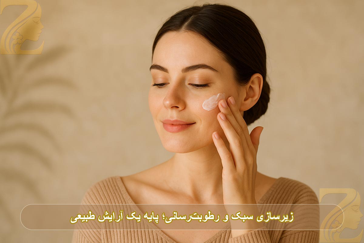 زیرسازی سبک و رطوبت‌رسانی؛ پایه یک آرایش طبیعی