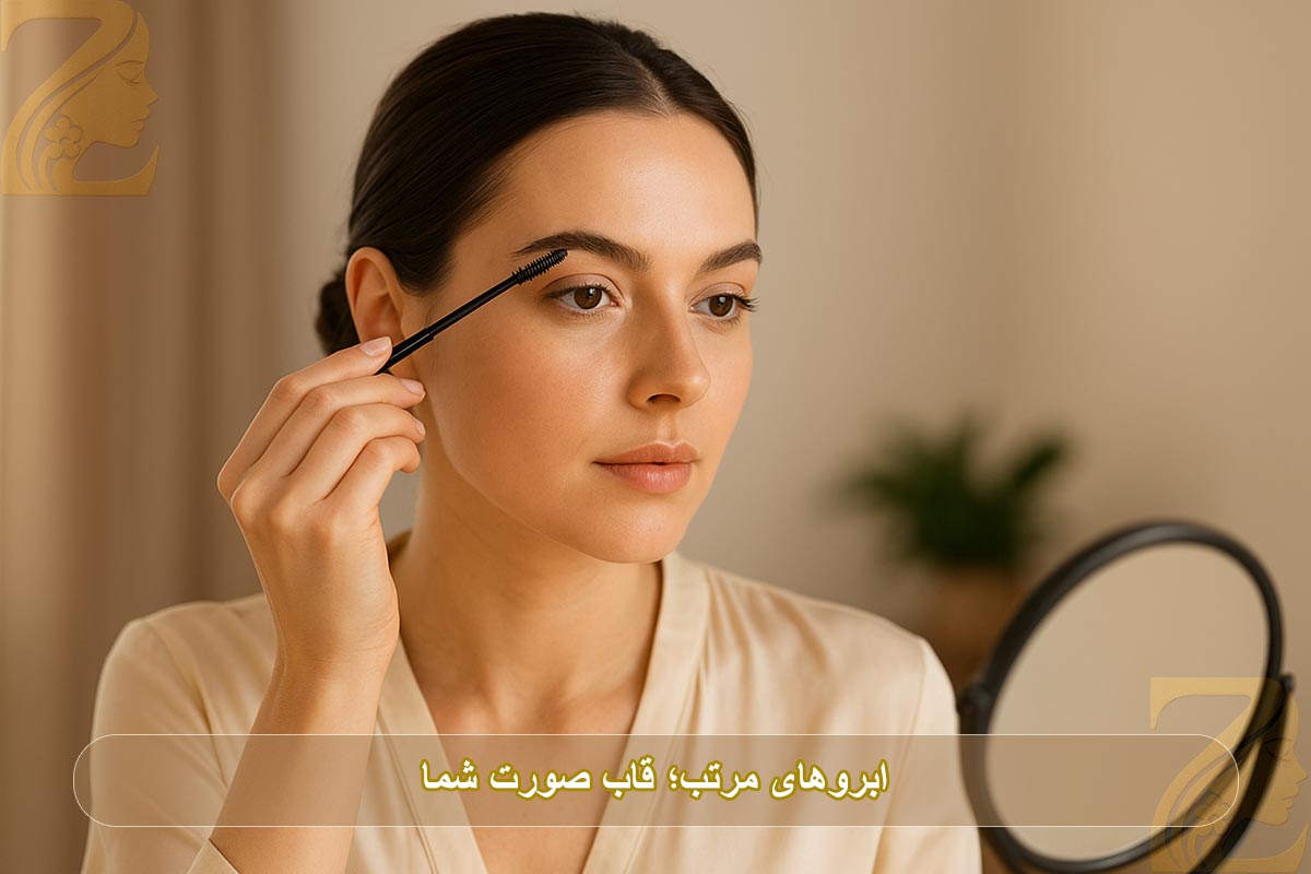 ابروهای مرتب؛ قاب صورت شما