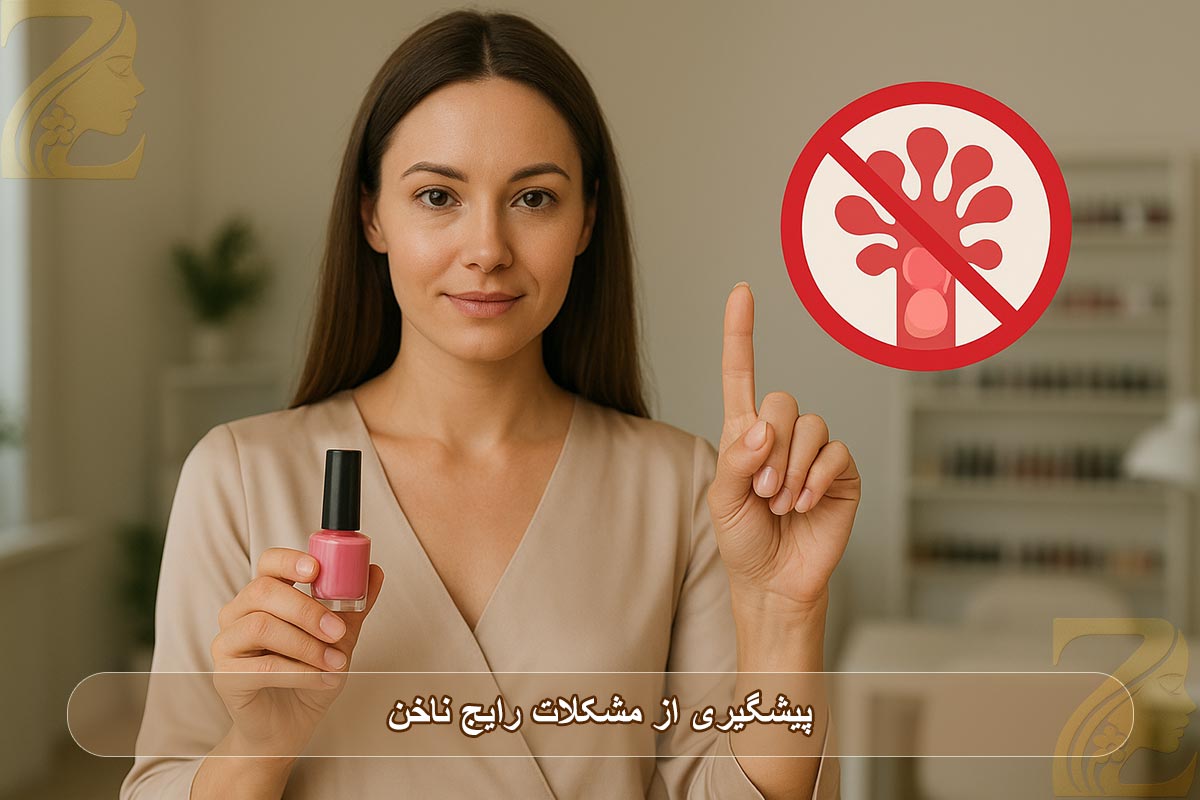 پیشگیری از مشکلات رایج ناخن