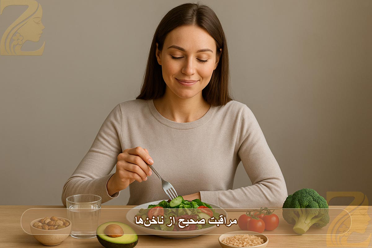 مراقبت صحیح از ناخن‌ها