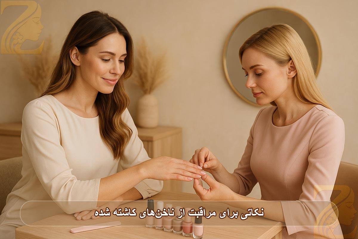 نکاتی برای مراقبت از ناخن‌های کاشته شده