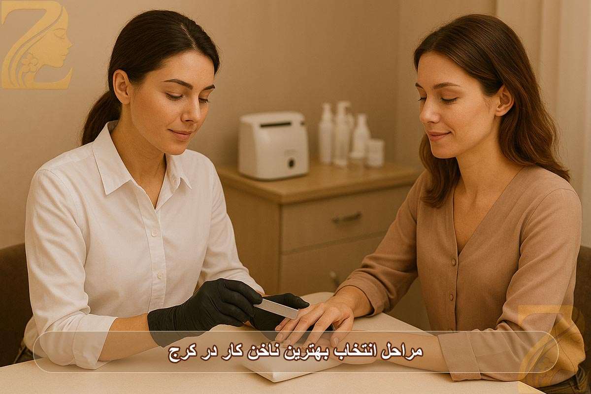 مراحل انتخاب بهترین ناخن کار در کرج