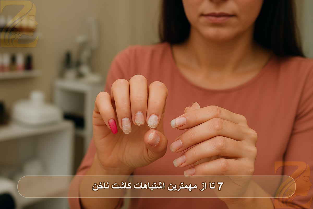 ۷ تا از مهمترین اشتباهات کاشت ناخن که حتماً باید بشناسید و اصلاح کنید