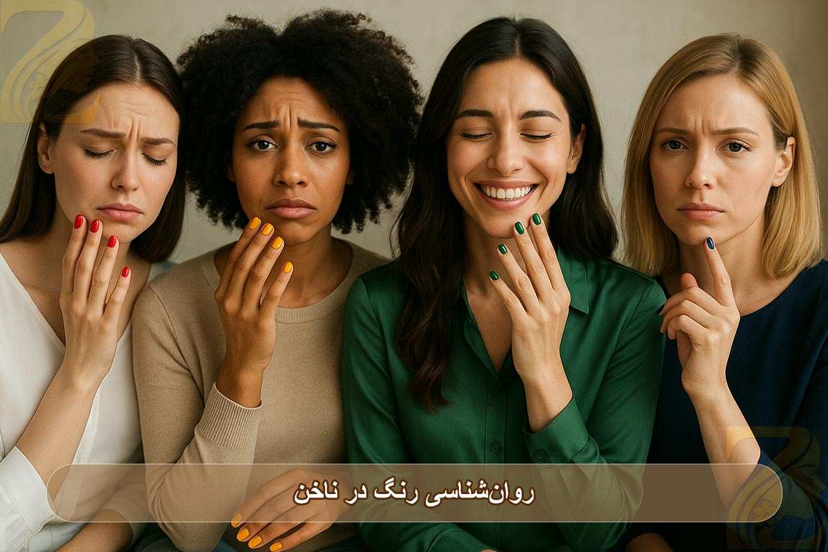 روان‌شناسی رنگ در ناخن؛ ۹ ترند 2025 که حال‌تان را عالی می‌کند