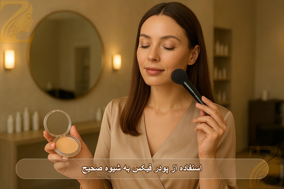 استفاده از پودر فیکس به شیوه صحیح