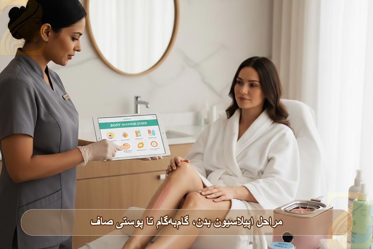 مراحل اپیلاسیون بدن، گام‌ به‌ گام تا پوستی صاف