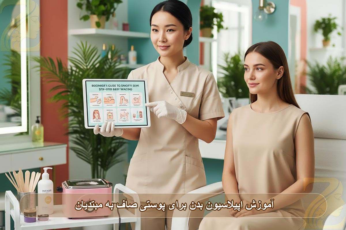 آموزش اپیلاسیون بدن: راهنمای گام به گام مبتدیان برای پوستی صاف