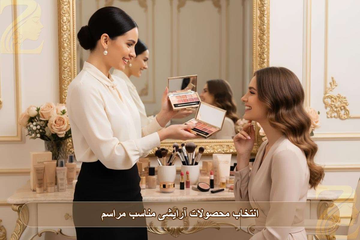 انتخاب محصولات آرایشی مناسب مراسم