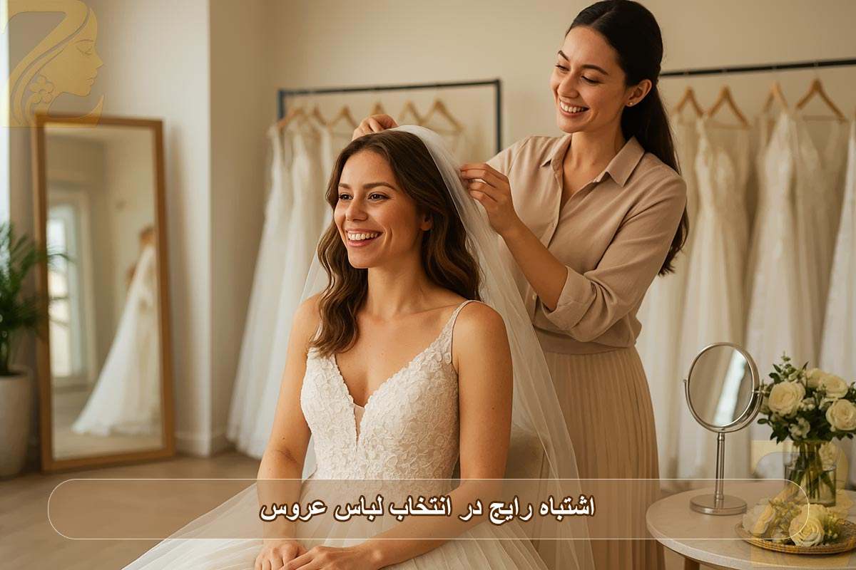 5 تا از اشتباه رایج در انتخاب لباس عروس که ممکن است روز بزرگتان را تحت‌تأثیر قرار دهد