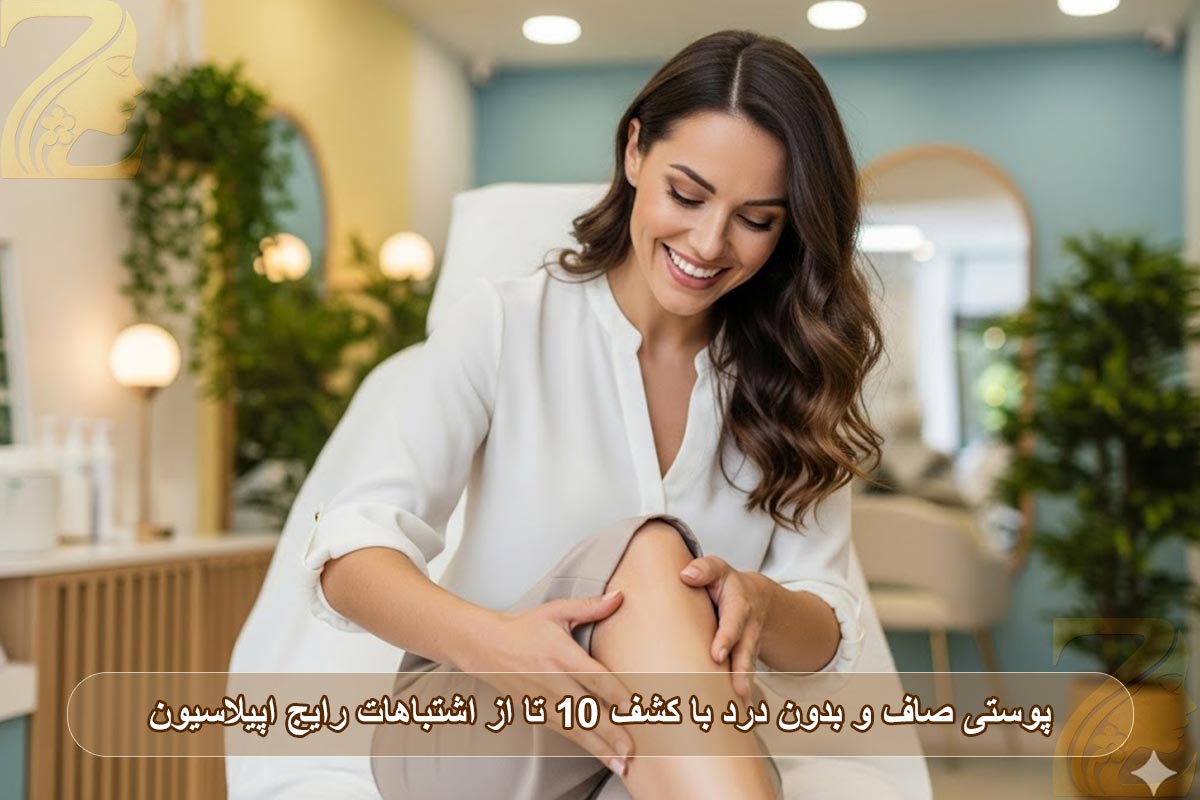 پوستی صاف و بدون درد با کشف ۱۰ تا از اشتباهات رایج اپیلاسیون