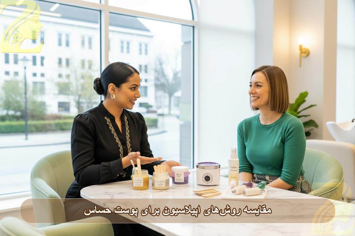 مقایسه روش‌های اپیلاسیون برای پوست حساس