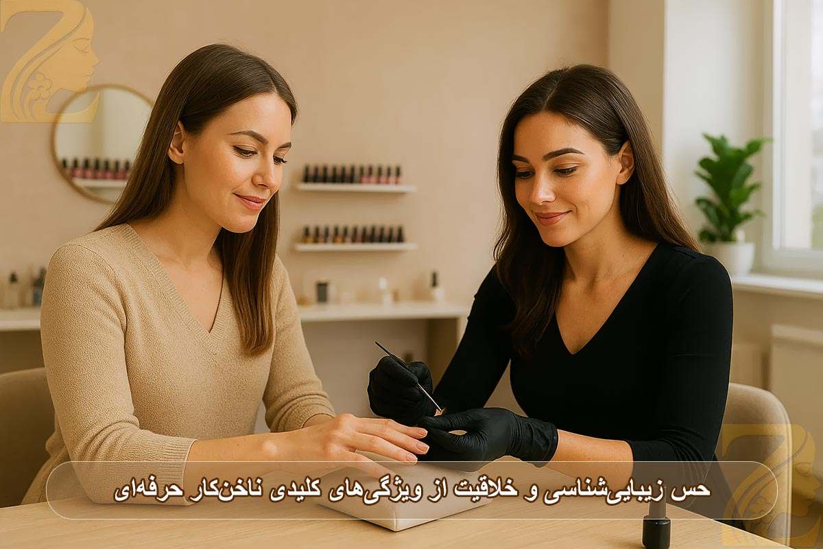 حس زیبایی‌شناسی و خلاقیت ویژگی‌های کلیدی ناخن‌کار حرفه‌ای