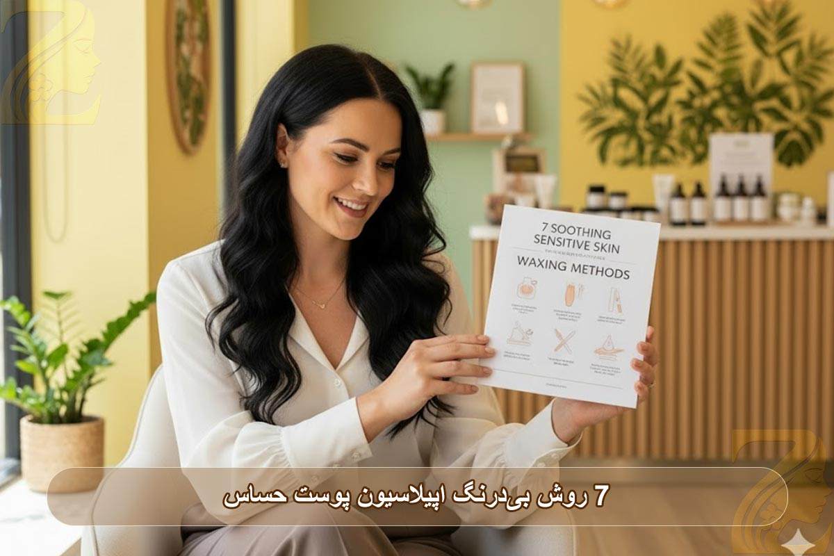 اپیلاسیون پوست حساس: ۷ روش بی‌درنگ