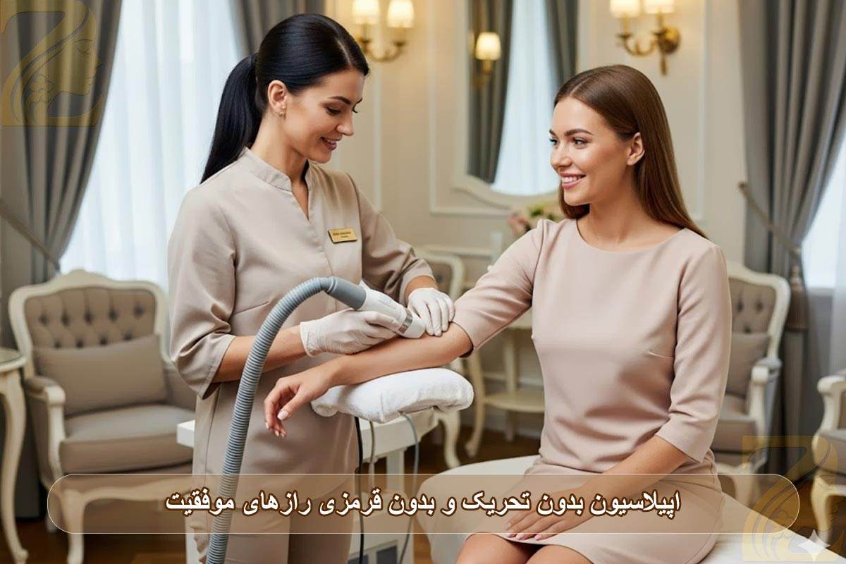  رازهای موفقیت اپیلاسیون بدون تحریک و بدون قرمزی