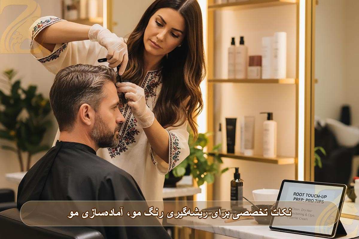 نکات تخصصی برای ریشه‌گیری رنگ مو