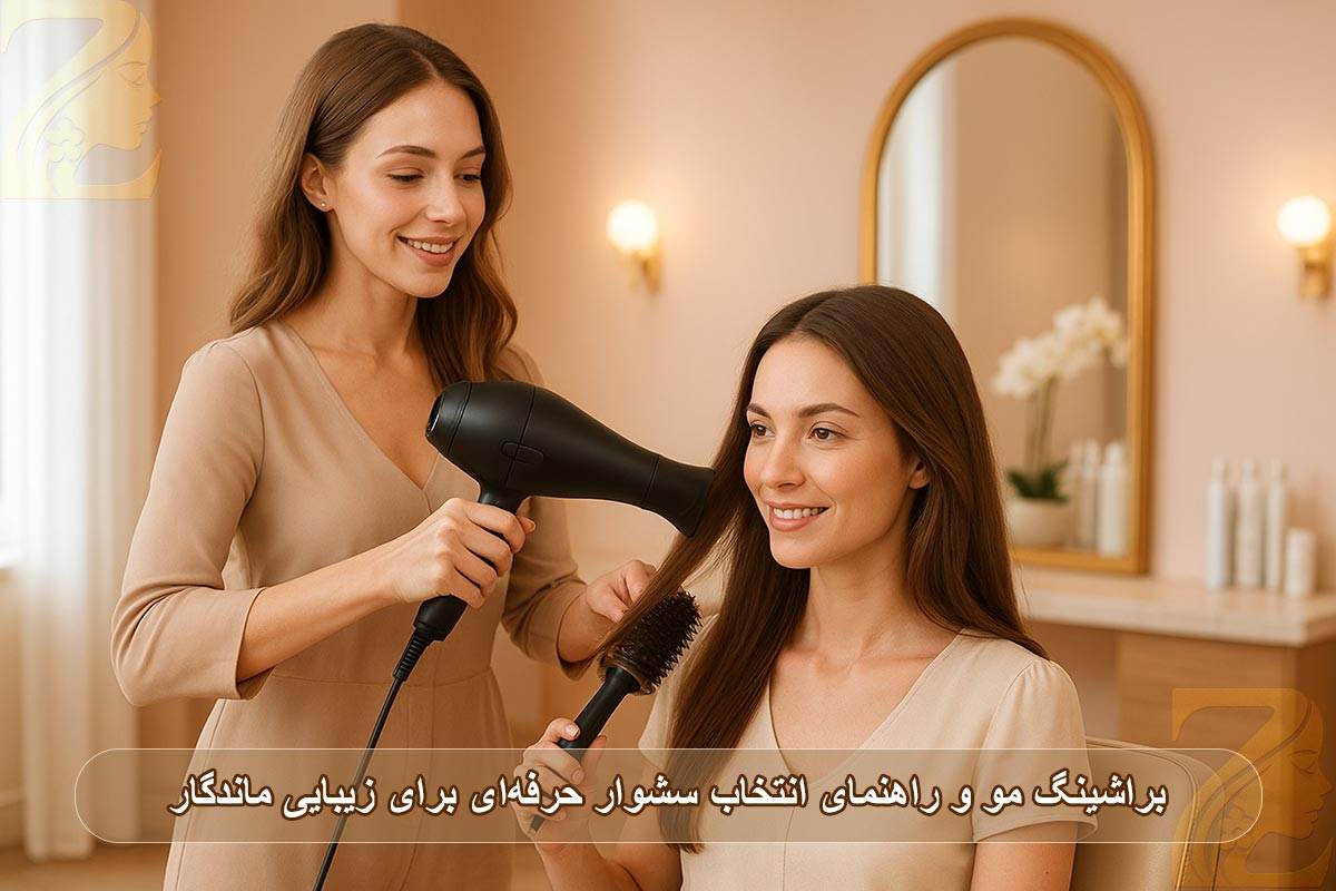 براشینگ مو: راهنمای انتخاب سشوار حرفه‌ای برای زیبایی ماندگار