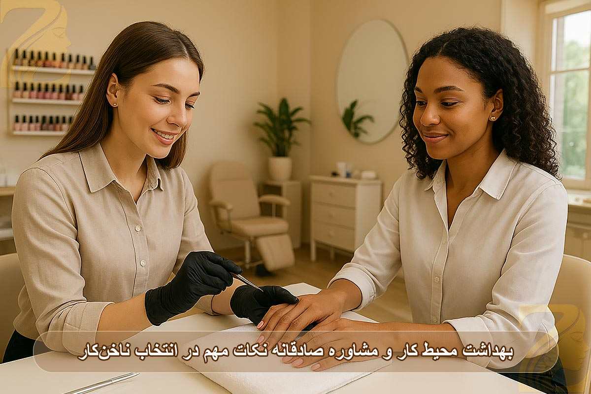 بهداشت محیط کار و مشاوره صادقانه از نکات مهم در انتخاب ناخنکار