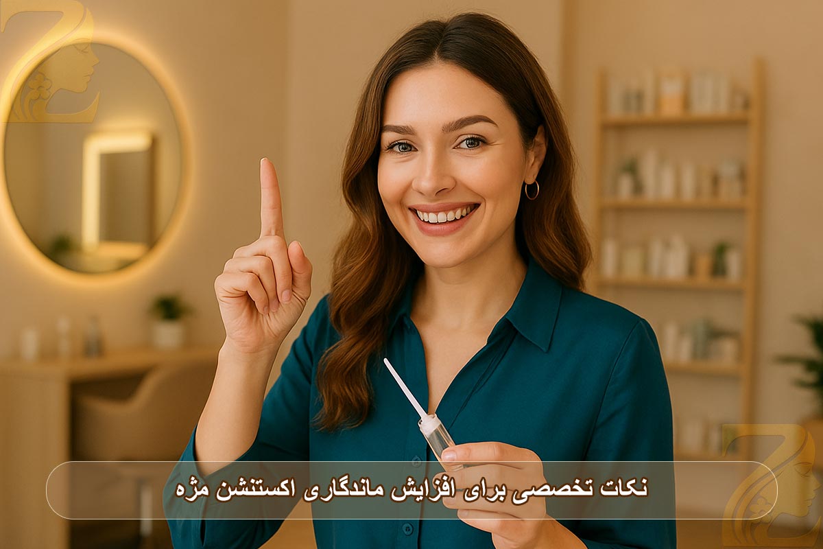 نکات تخصصی برای افزایش ماندگاری اکستنشن مژه