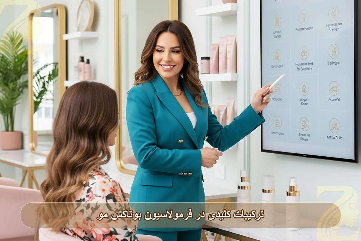 ترکیبات کلیدی در فرمولاسیون بوتاکس مو