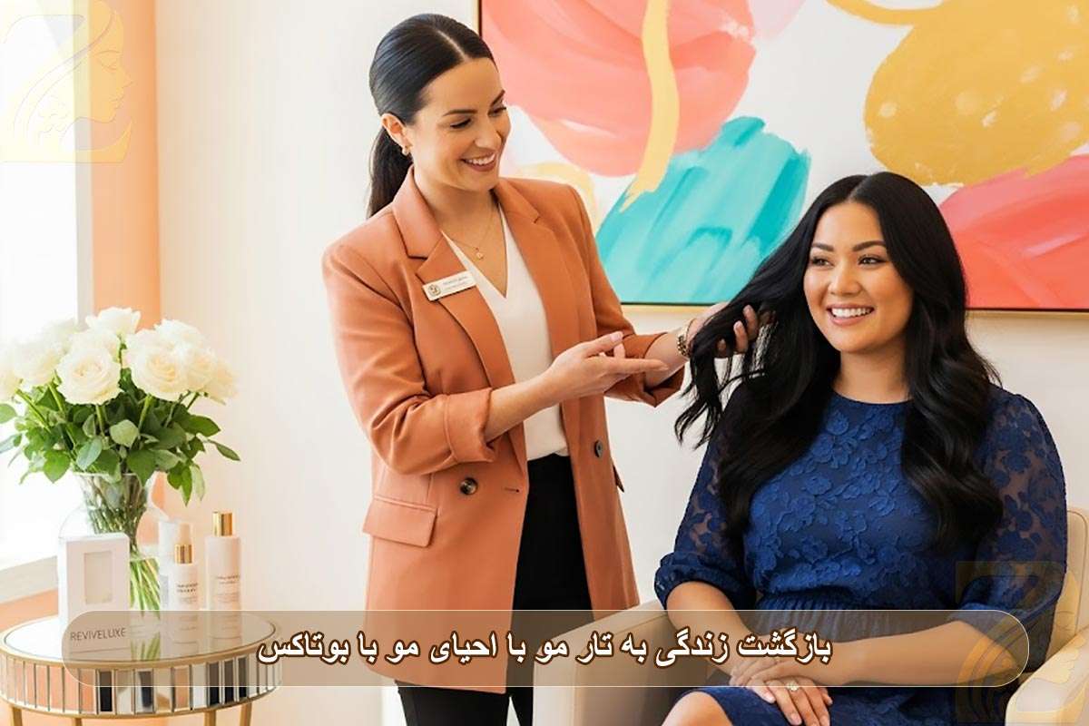 بازگشت زندگی به تار موهای شما با احیای مو با بوتاکس