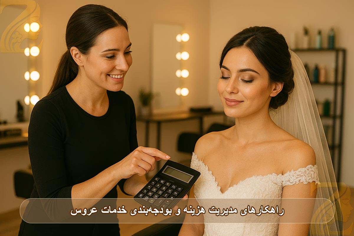 راهکارهای مدیریت هزینه و بودجه‌بندی خدمات عروس