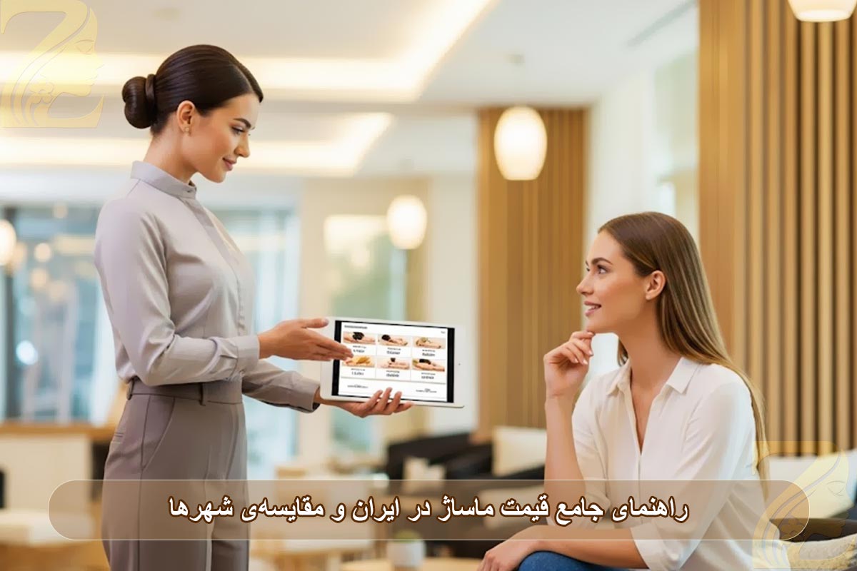 قیمت ماساژ در ایران ۱۴۰۳: راهنمای جامع و مقایسه‌ی شهرها