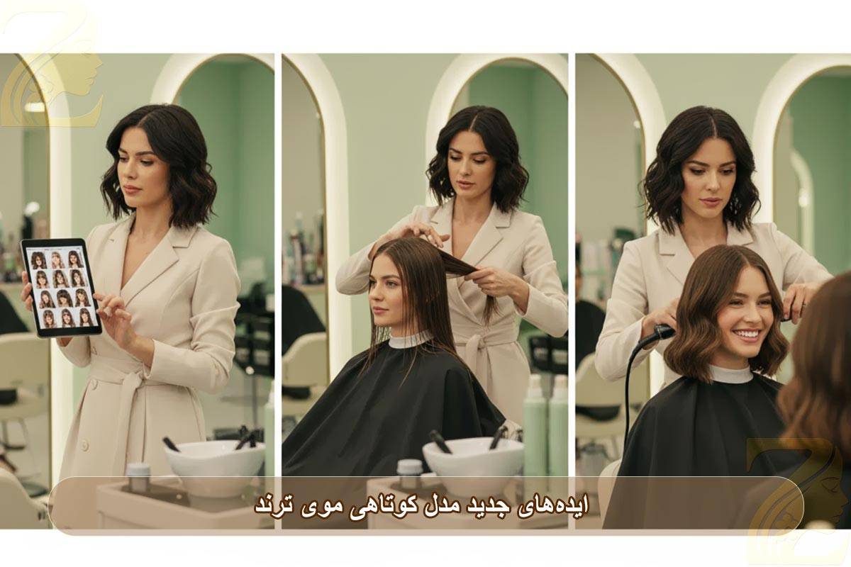 مدل کوتاهی موی ترند و ایده‌های جدید