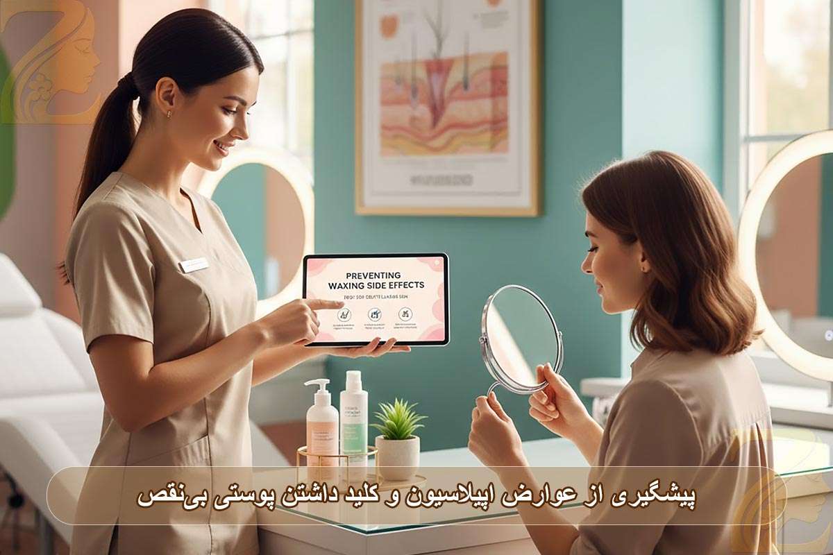 پیشگیری از عوارض اپیلاسیون: کلید داشتن پوستی بی نقص