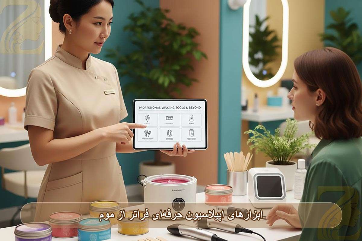 ابزارهای اپیلاسیون حرفه‌ای فراتر از موم