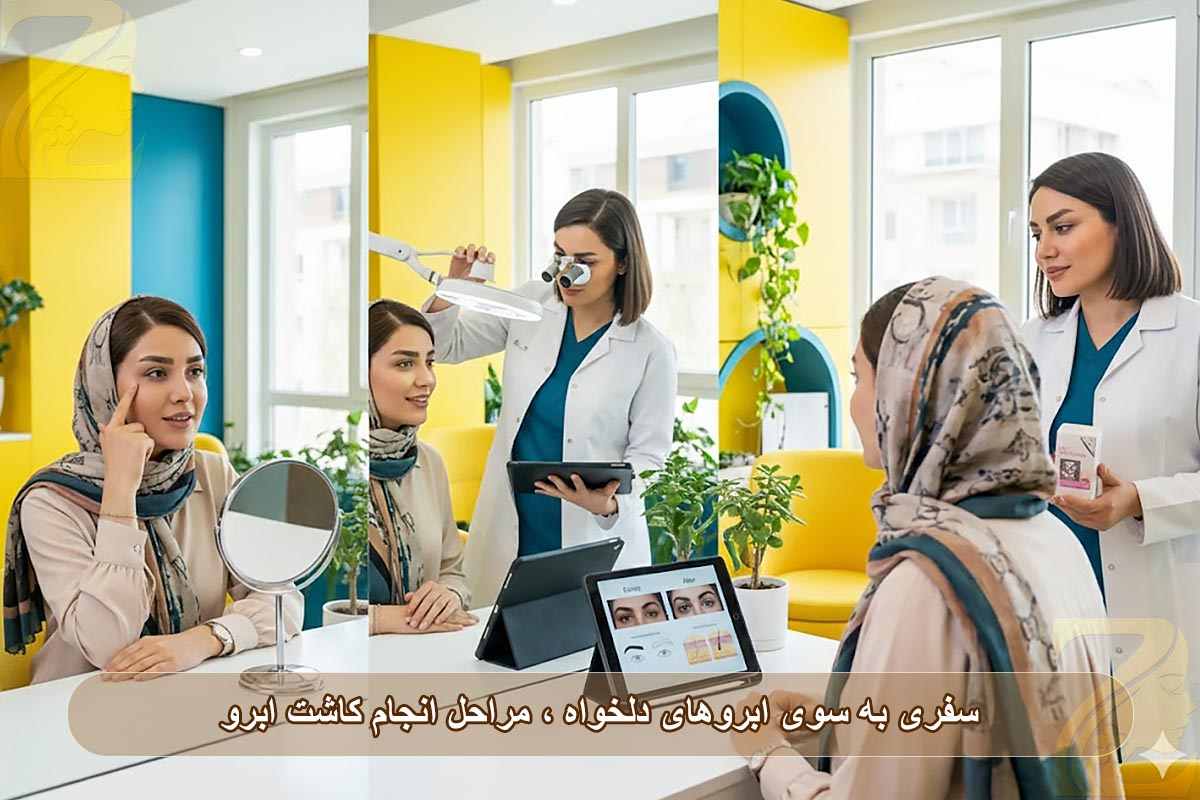 سفری به سوی ابروهای دلخواه و مراحل انجام کاشت ابرو