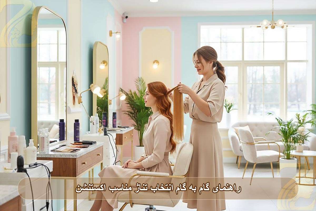 راهنمای کامل انتخاب رنگ اکستنشن طبیعی ۲۰۲۴