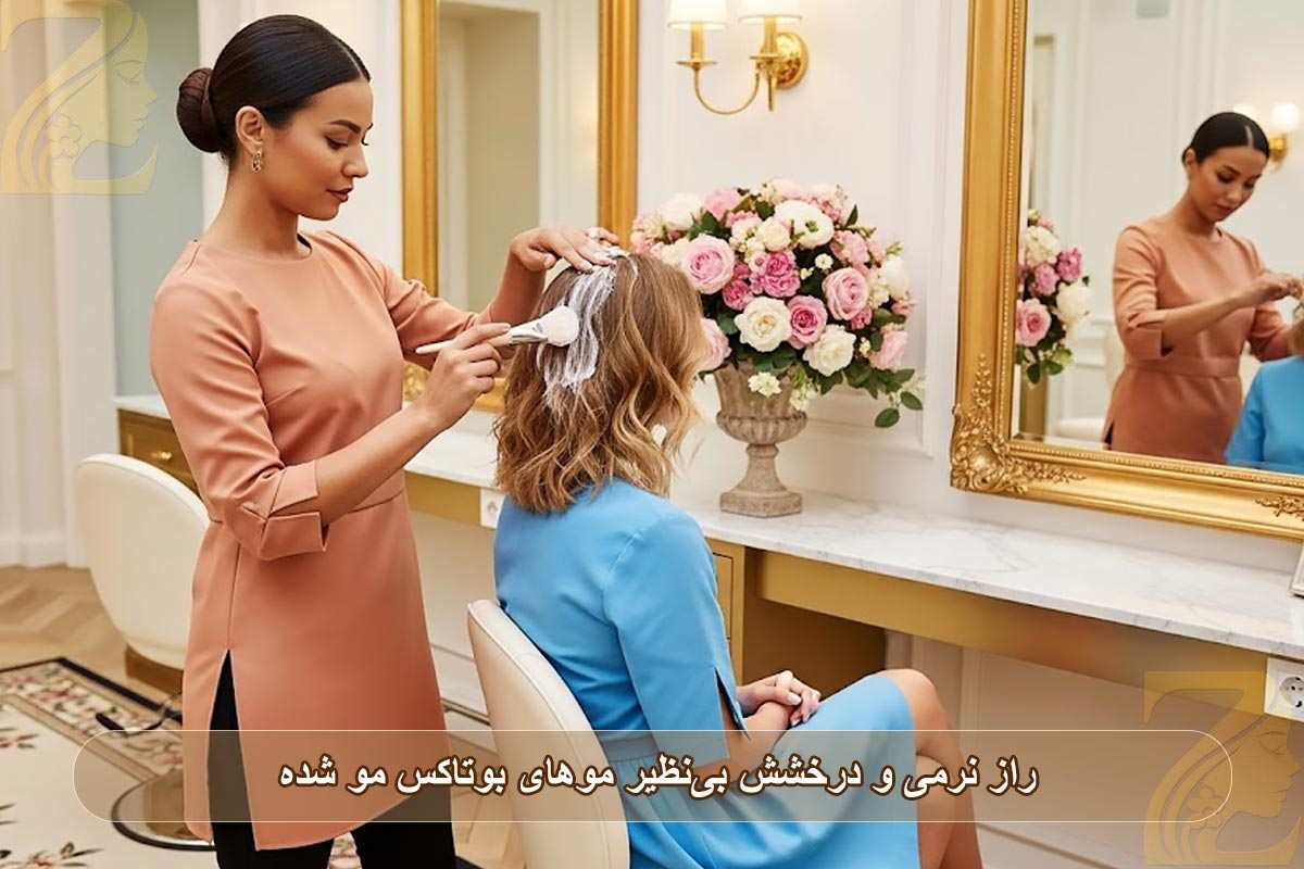 بوتاکس مو چیست؟ راز نرمی و درخشش بی نظیر موهای شما