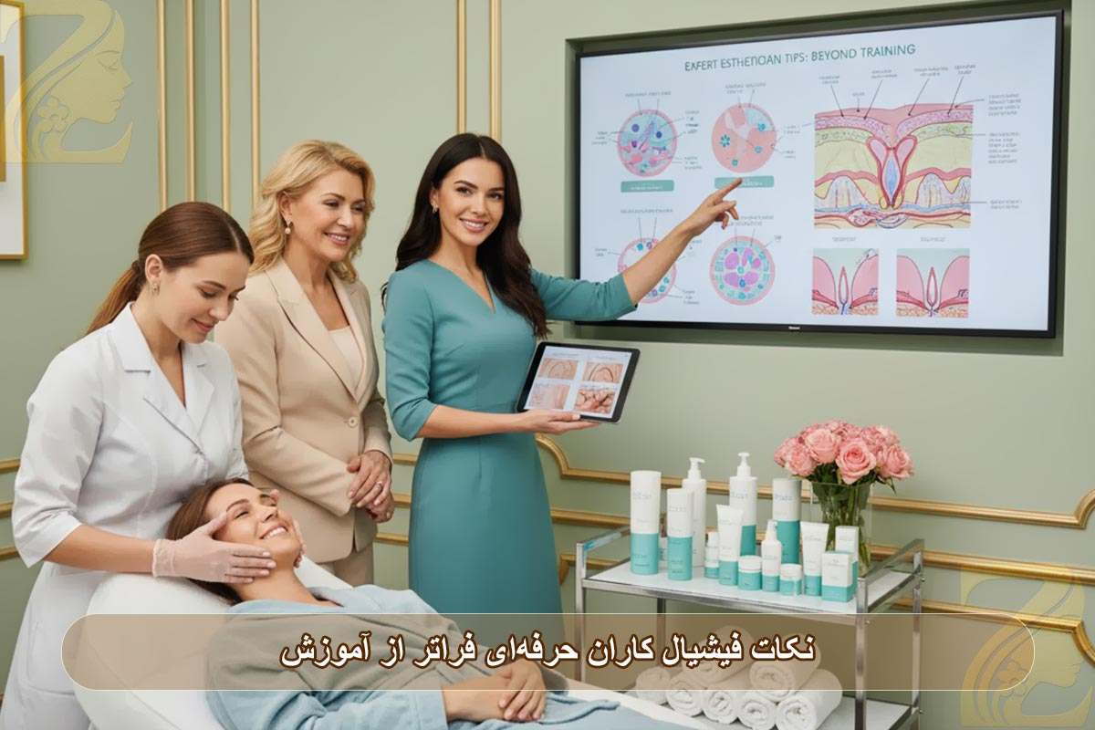 آموزش نکات به فیشیال کاران حرفهای