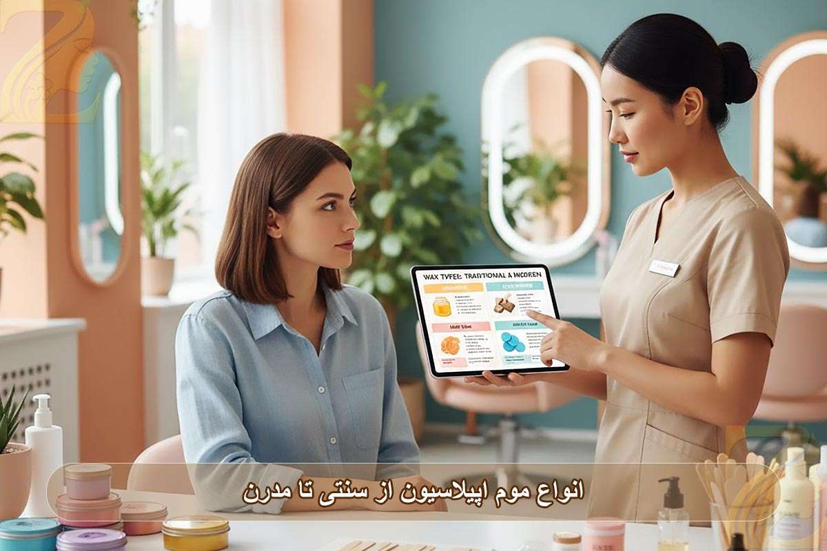 انواع موم اپیلاسیون از سنتی تا مدرن