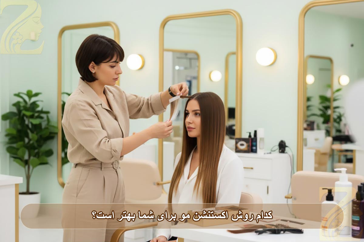 کدام روش اکستنشن مو برای شما بهتر است؟