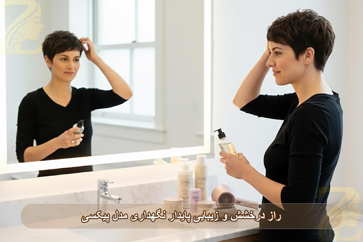 زیبایی پایدار نگهداری مدل پیکسی